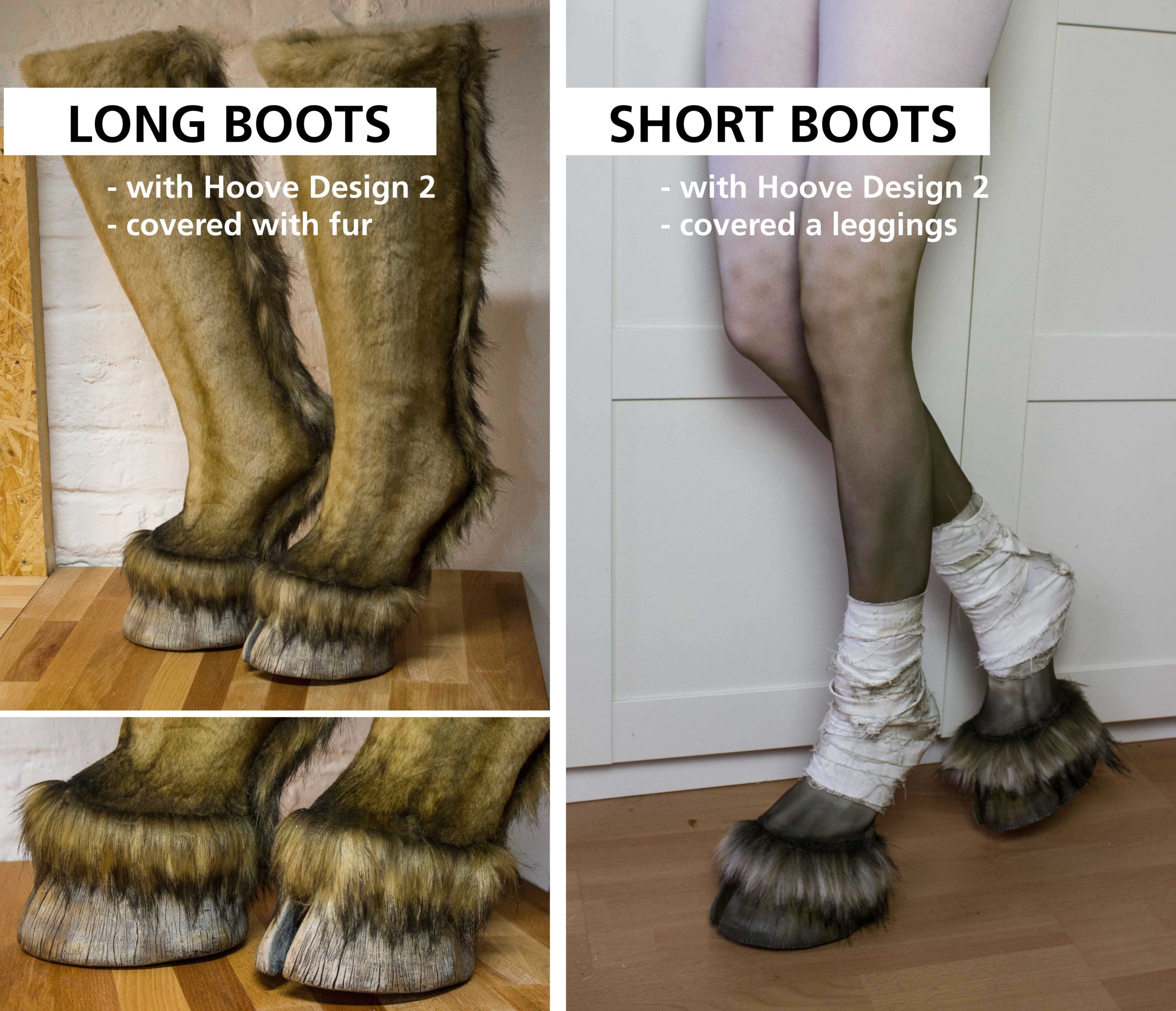 Hoof Boots | Faun Boots | Size 6-8 US 